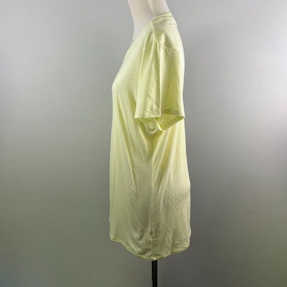 NWOT HALOGEN Yellow Crew Neck Tee‎ (XXL) - Picture 3 of 7